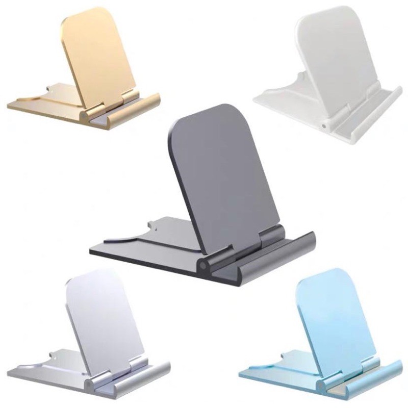 Phone standing foldable bahan aluminum/stainless steel kualitas terbaik