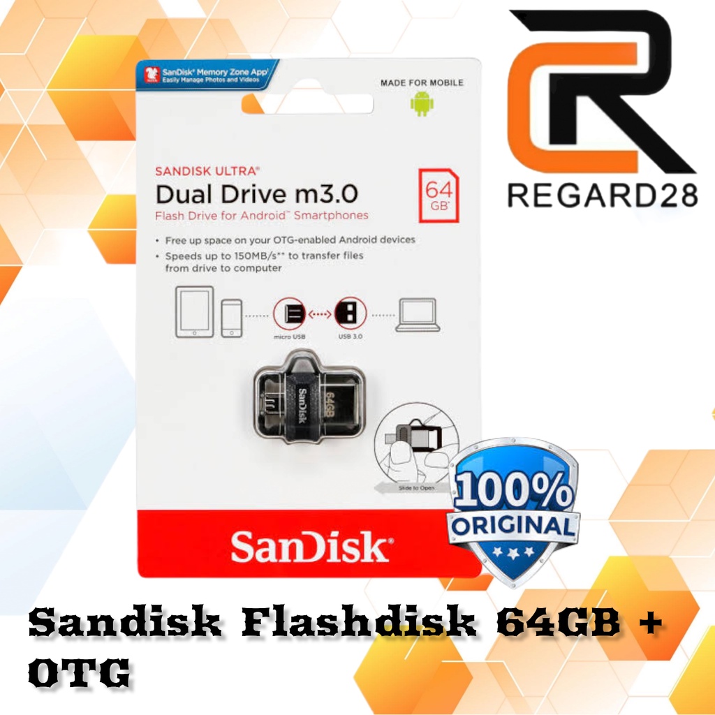 Flashdisk OTG Sandisk 64Gb