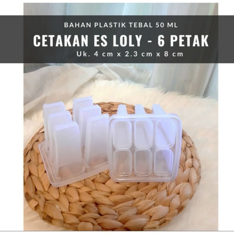 Cetakan es goyang lilin loly - Cetakan Es Krim