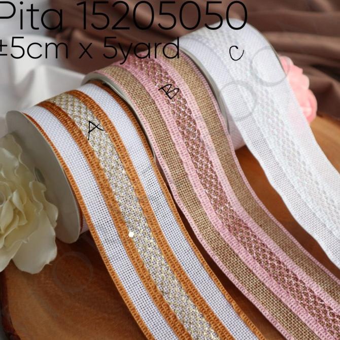 

Sale!!! Pita 15205050 5Cm X 5 Yard - Ribbon - Hampers - Paling Diminati