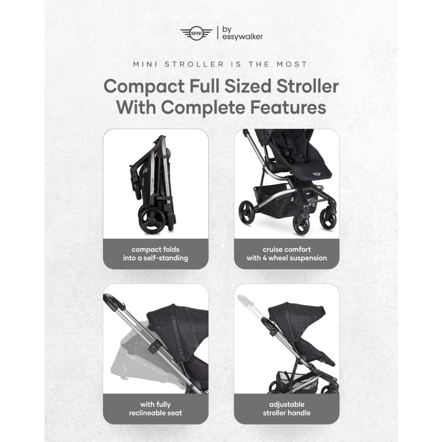 Easywalker MINI Stroller / stroller bayi/ kereta dorong/ stroller