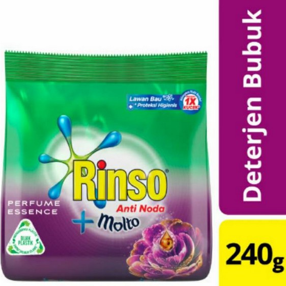Rinso Molto Deterjen Bubuk Perfume Essence 240 gr