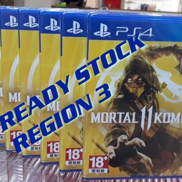 PS4 MORTAL KOMBAT 11 REGION 3