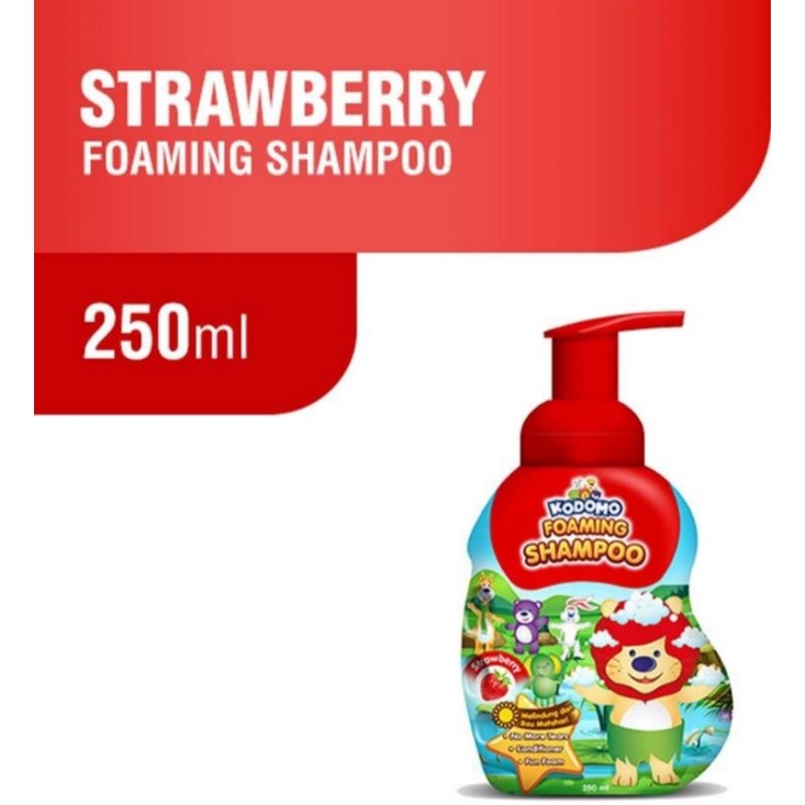 Kodomo foaming bodywash,foaming shampo 250ml