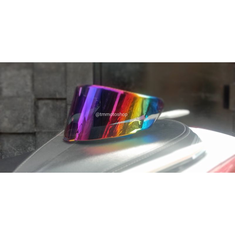 VISOR KYT TT COURSE - RAINBOW