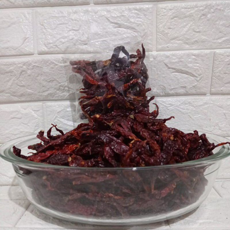 Cabe kriting kering asli kalimantan