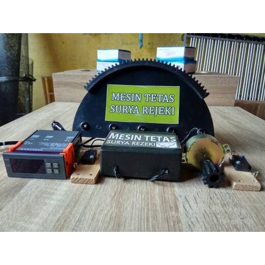 Paket Alat mesin tetas telor full otomatis rak ayun