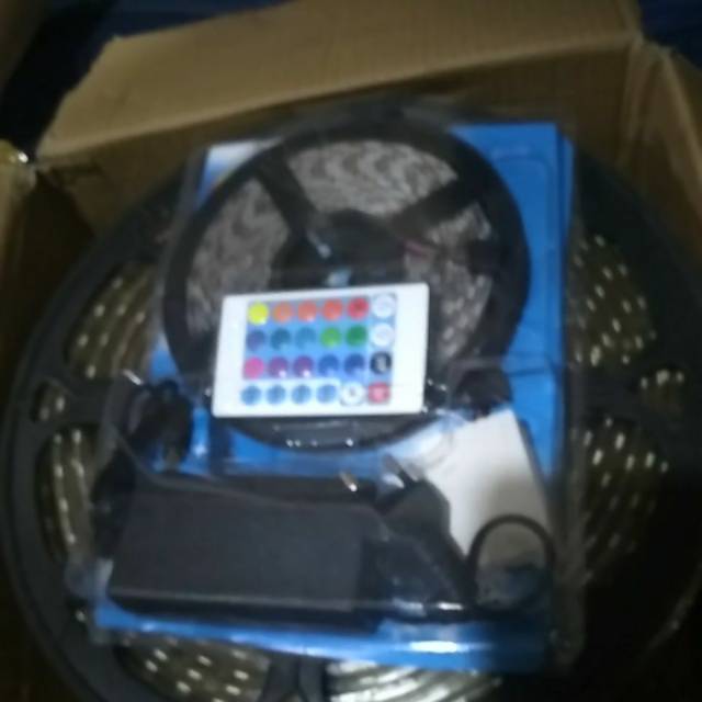 Lampu led strip rgb 5050 remote