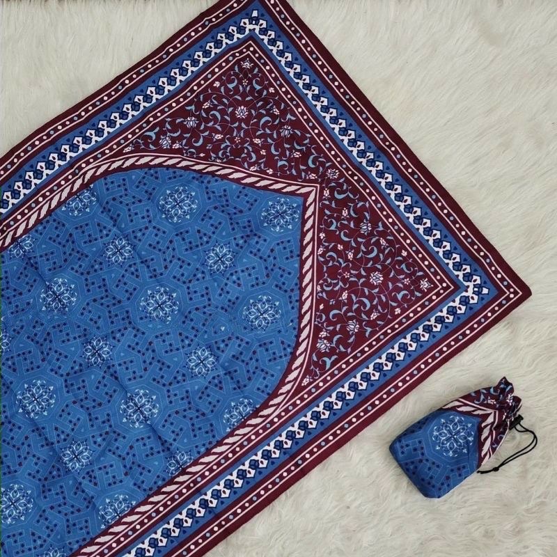 Sajadah Traveling Jumbo Oleh oleh Haji Umroh Souvenir Pengajian Hajatan Alas Sholat Sajadah Travel Pouch