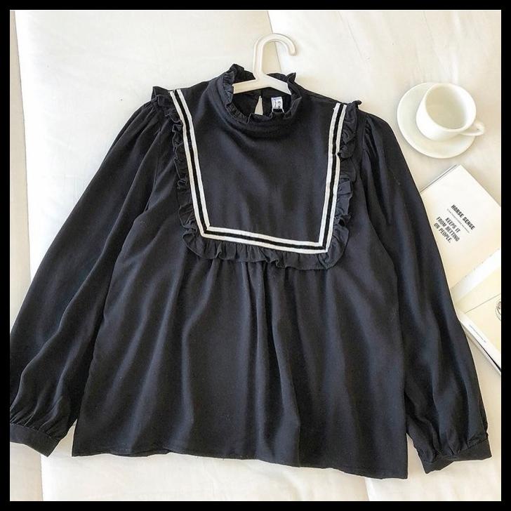 Top Atasan Muslim/Blus Cantik Remaja Abg/Blouse Muslimah/Wanita/Putih Promo Ramadhan