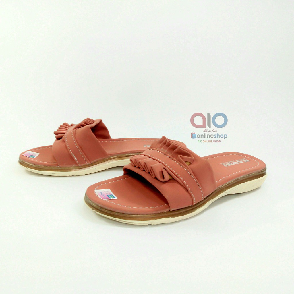 Sandal Selop Wiru Anak 31 - 35 Wedges Cewek Flat 2 Cm Perempuan Casual Fashion