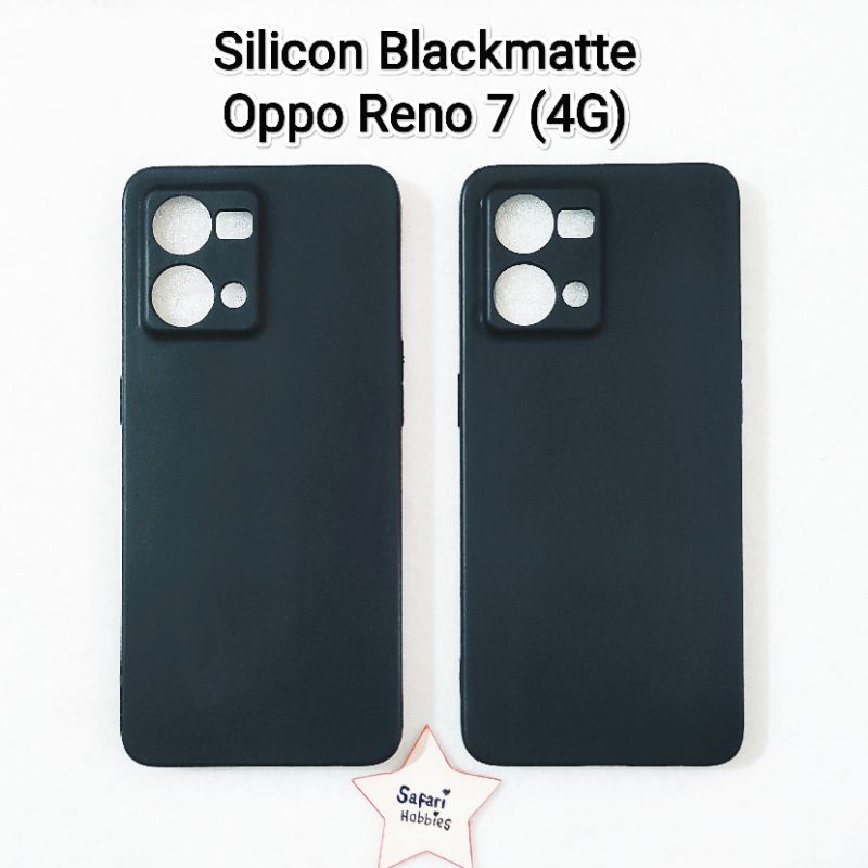 Oppo Reno 7 (4G) Silicon Blackmatte (COD)