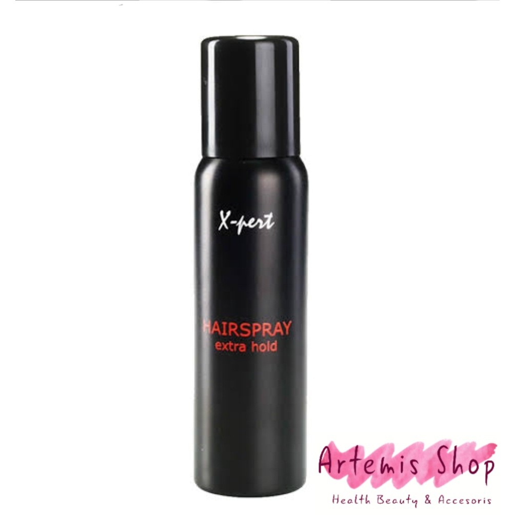 X-PERT / xpert Hair Spray Aerosol 100ML Spray Rambut Kaleng EXTRA HOLD / BRUSH OUT