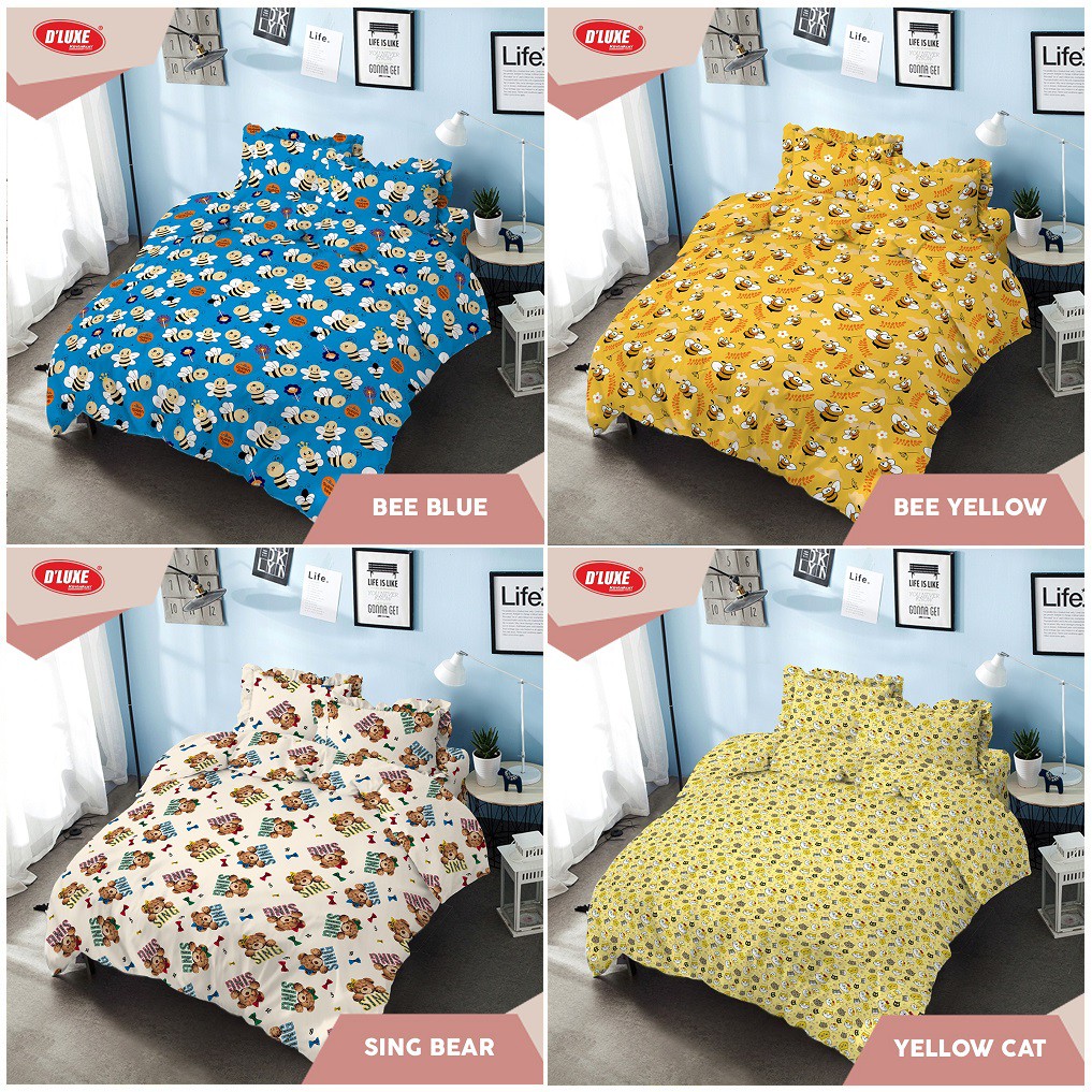 Kintakun D'Luxe Bed Cover Set Eksklusif Kids Edition Uk. 160x200