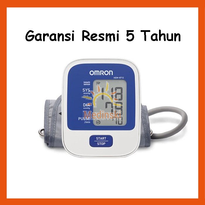 Tensimeter Digital OMRON HEM-8712 Alat Ukur Cek Tes Tensi Tekanan Darah HEM8712