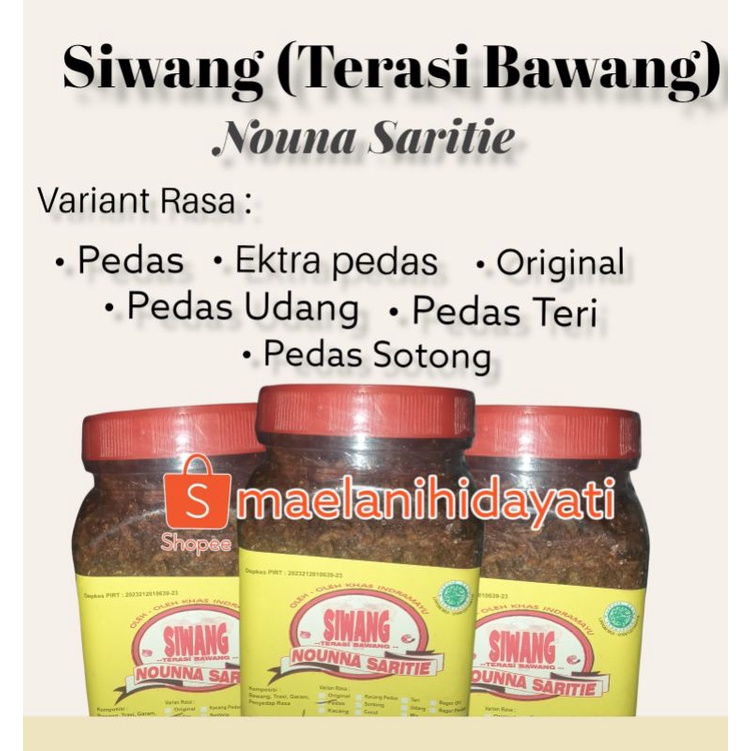 

siwang (terasi bawang) nouna saritie