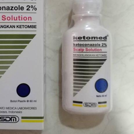 ➹ Ketomed scalp solution - shampoo anti ketombe - shampo ketomed ss ●