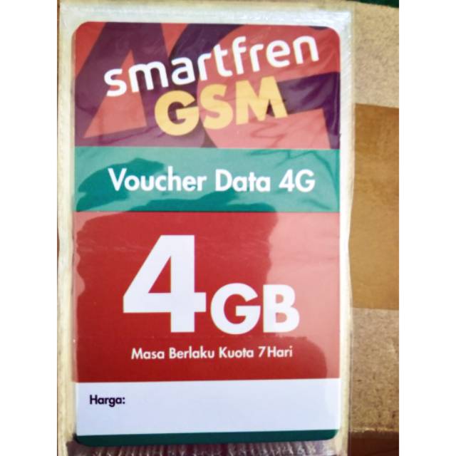 Voucher smartfren 4gb