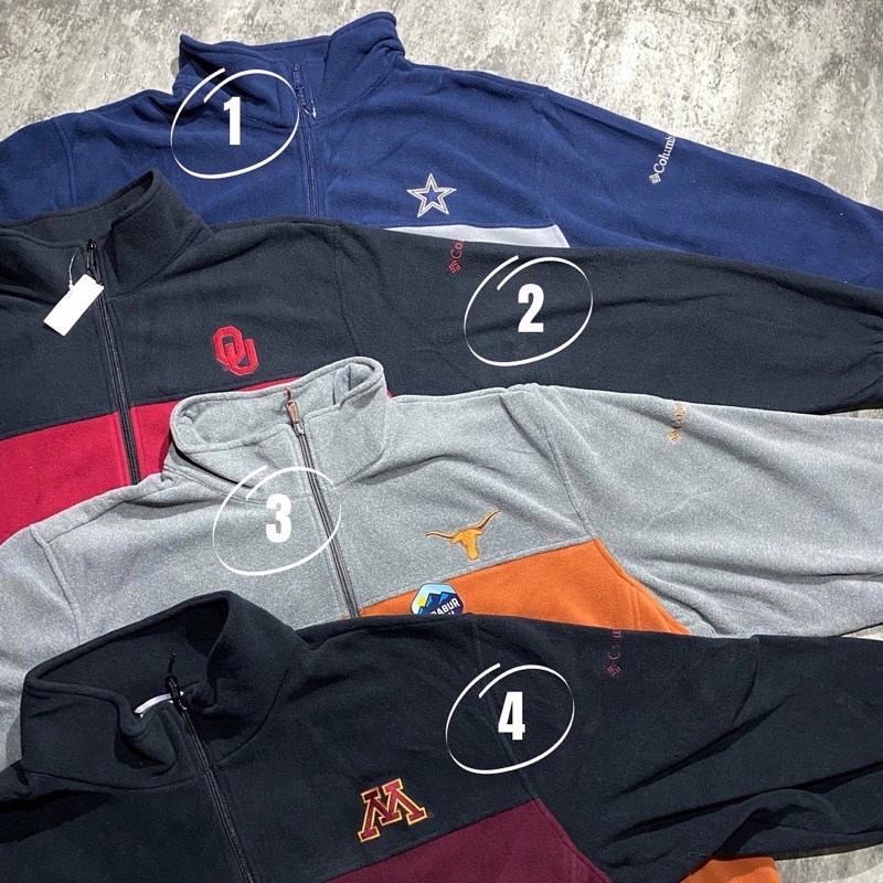 Jaket Columbia Men's Collegiate Flanker Fleece