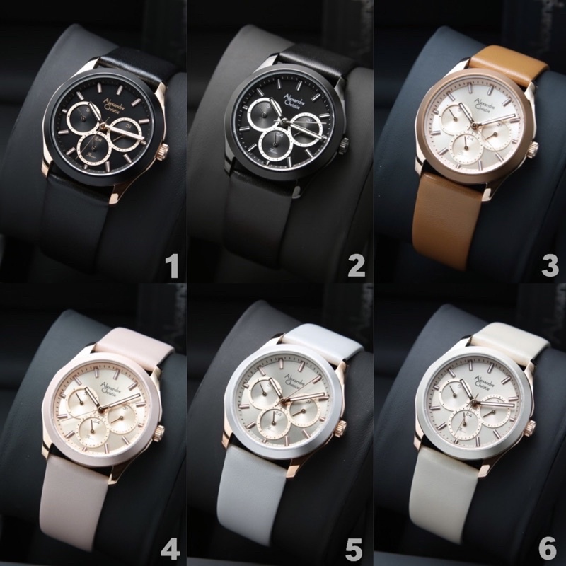 Alexandre Christie Wanita 2968 AC2968 AC2968 Original Bergaransi