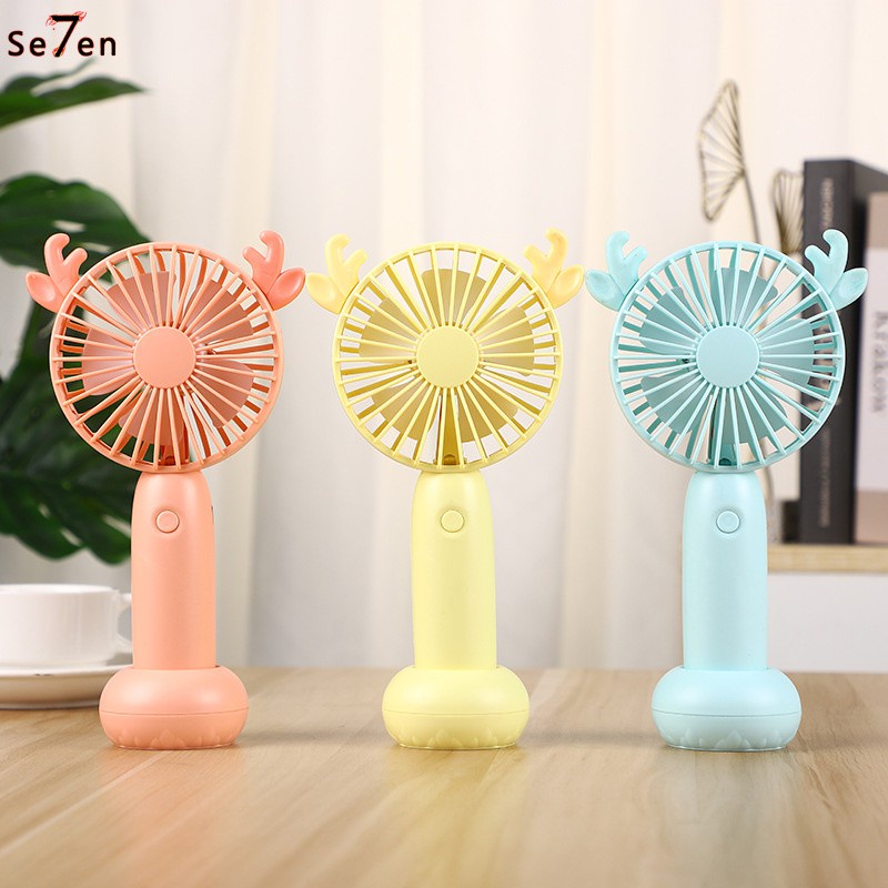 Handy mini fan / kipas lipat/ kipas angin portable / kipas tangan / kipas baterai