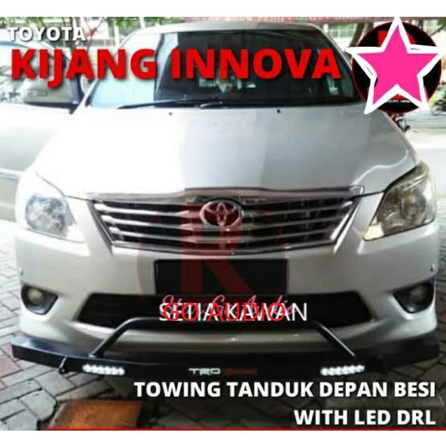 Towing depan TRD Grand Innova towing bar depan tanduk depan besi