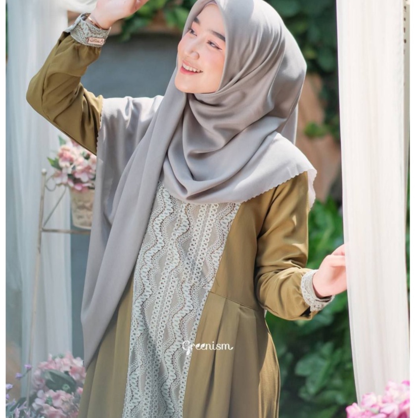 Greenism Gamis Freya Quality Premium Syari'i Dress