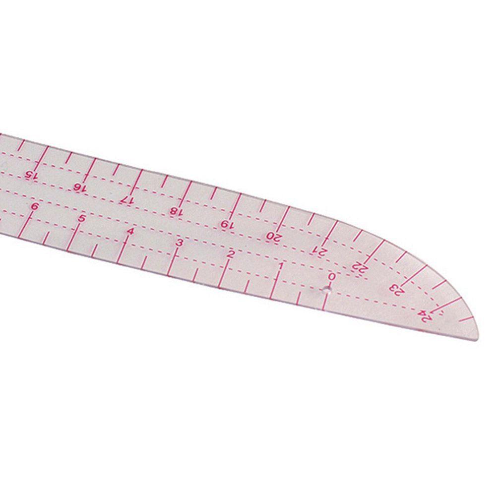 Lanfy French Curve Ruler Clothing Comma Shaped Pattern Making Untuk Dressmaking Tailor Grading Metric Desain Spline Plastik