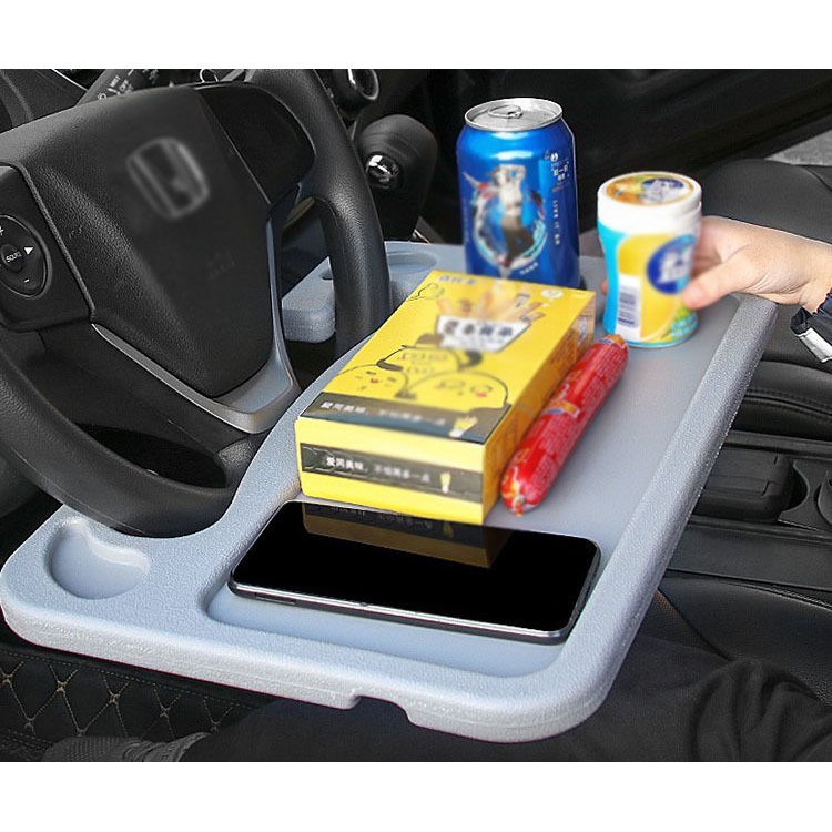 Car Portable Desk Meja untuk di Mobil Tebal bahan ABS