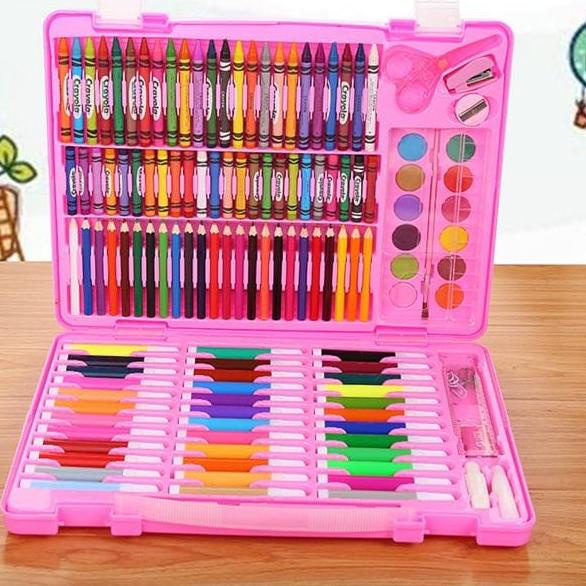 

Grosir WE Crayon Set 150pcs / Krayon Mewarnai Anak 150pcs / Pensil Warna Set 150pcs YU7!!