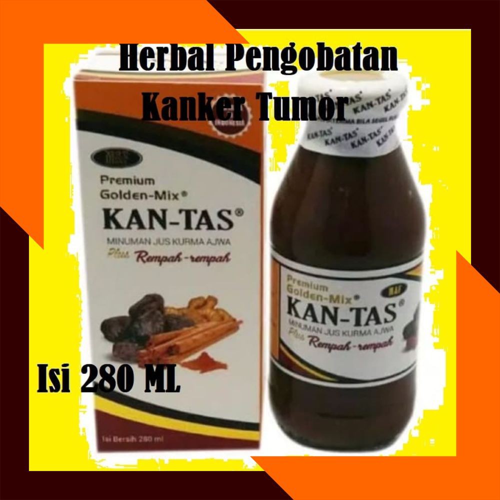 Kantas Herbal Kurma Ajwa Cuka Rempah Pengobatan Kanker Tumor HIV Original