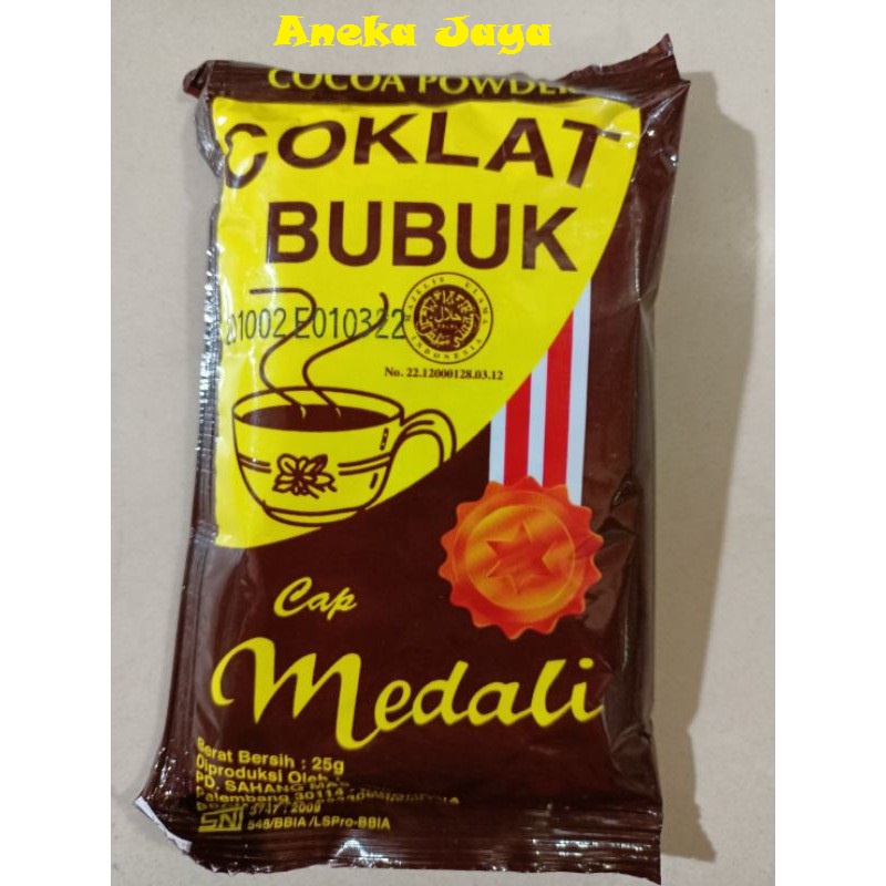 

Mendali Cokelat bubuk 25g