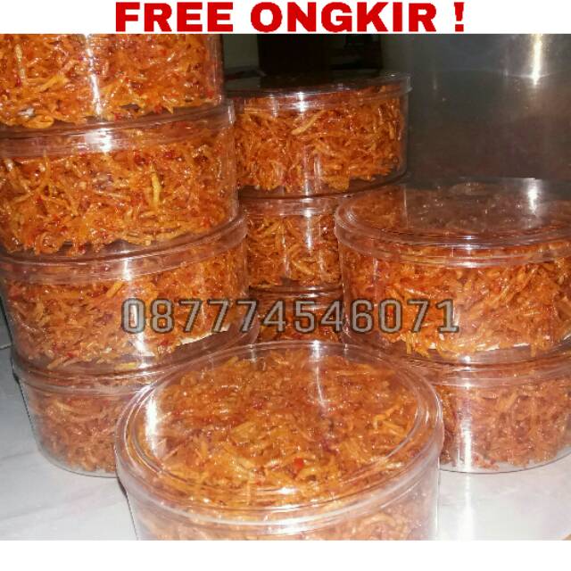 

Kering Kentang Mustofa pedas manis asin