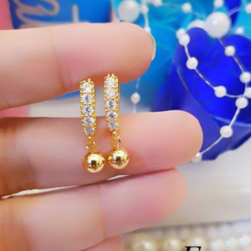 Xuping Anting Gold Berlian GB008N