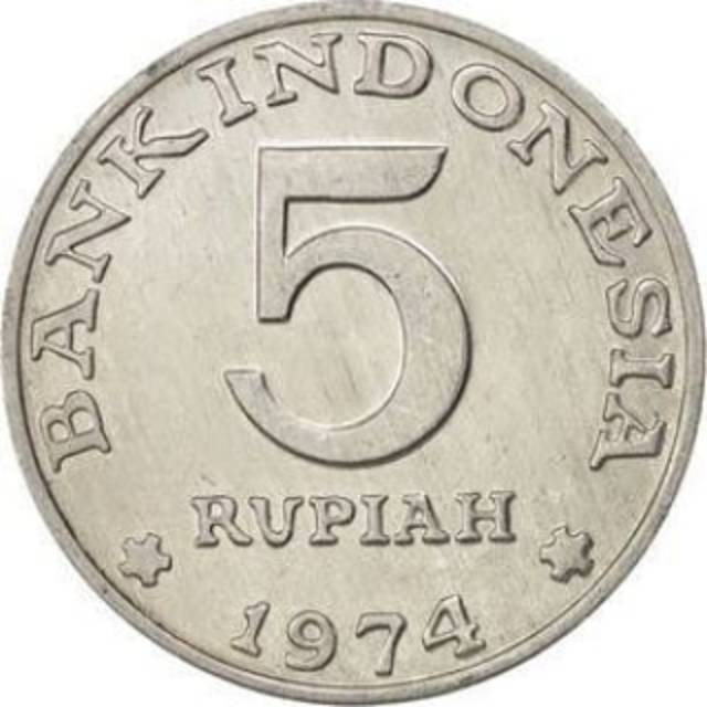 uang logam 5 rupiah