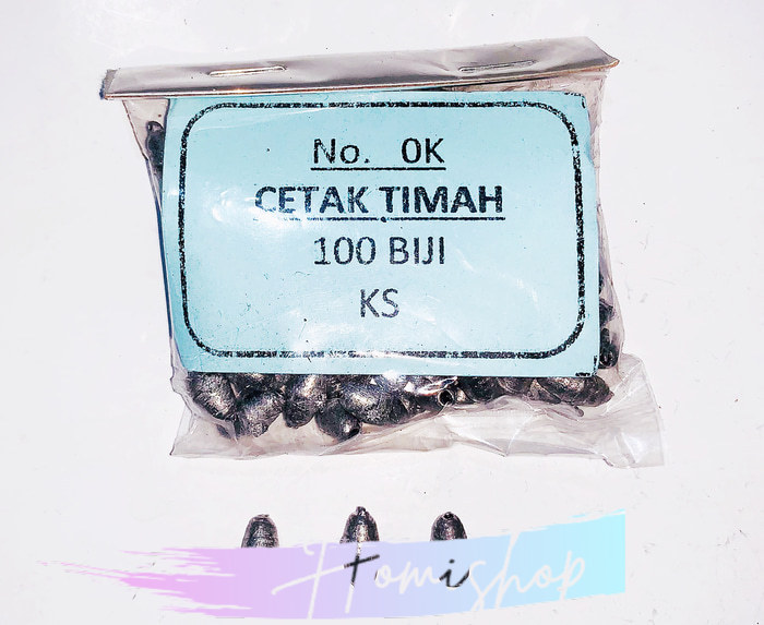 Timah | Timbel | Pemberat Mancing MLINJO 0K | 0.97 GRAM