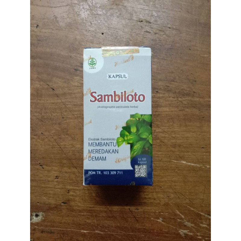 

Kapsul Herbal Sambiloto Membantu Meredakan Demam