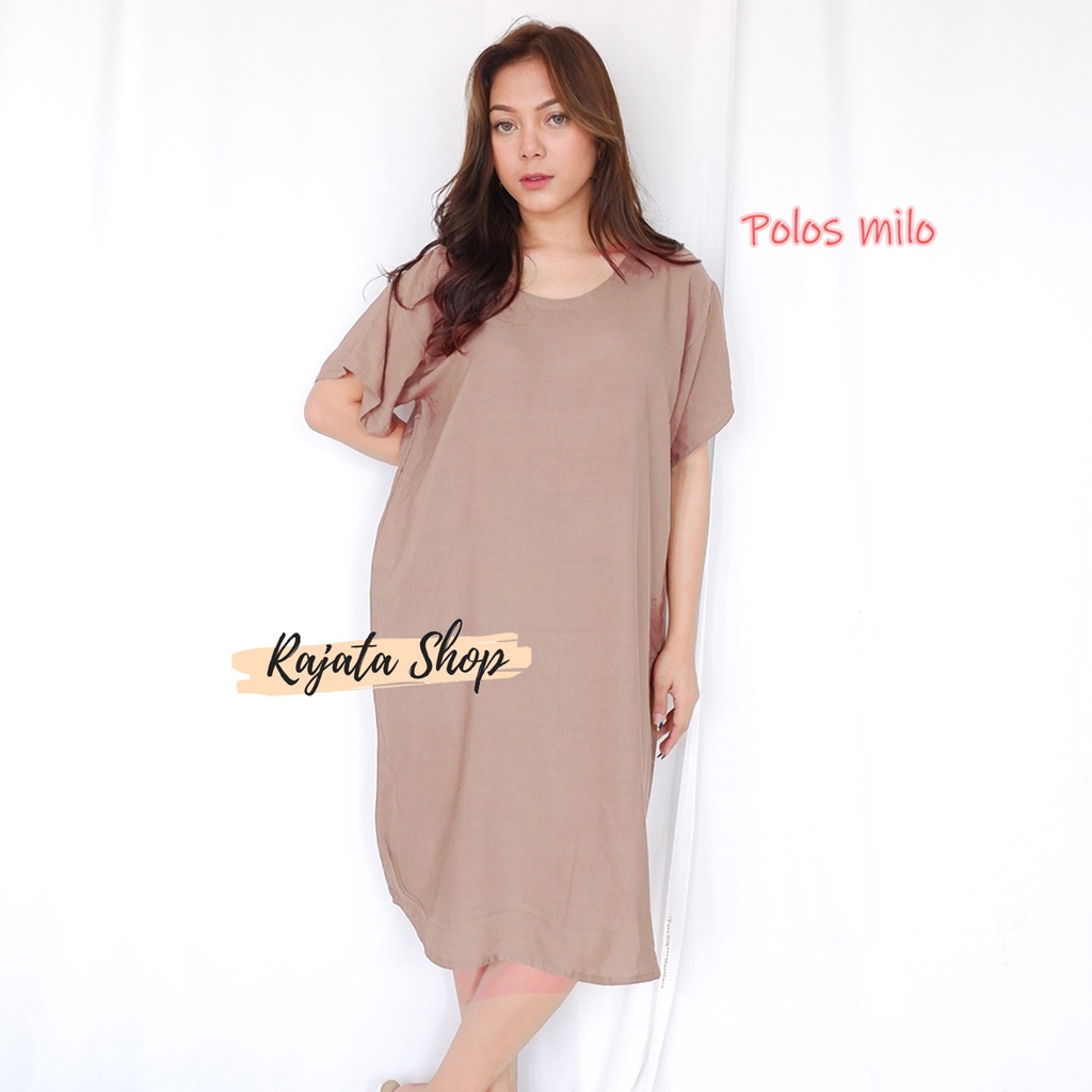 Daster Bali Dress Bali-DST POLOS MILO