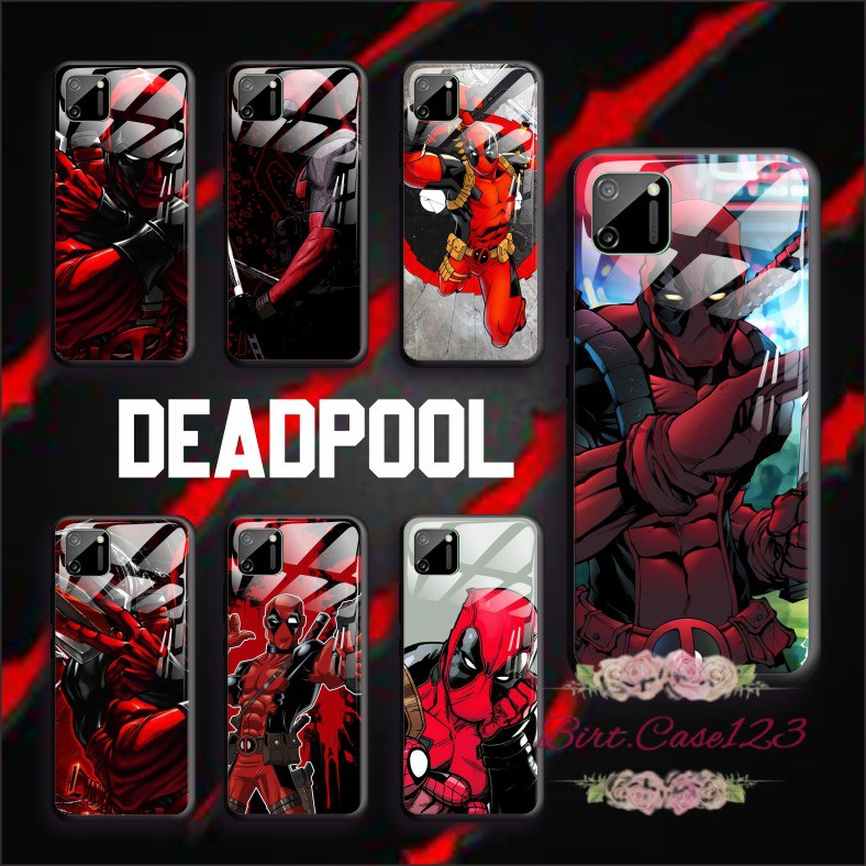 BC Case casing softcase Gambar DEADPOOL back case glass oppo samsung vivo xiaomi realme iphone etc