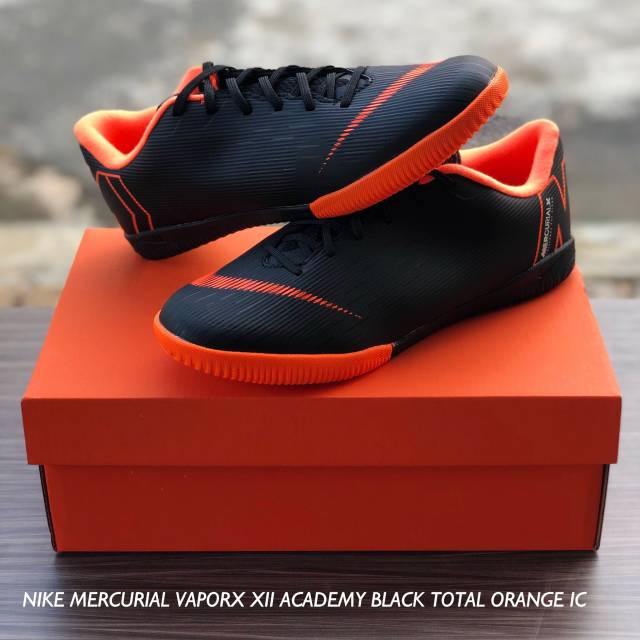 Nike Mercurial VaporX XII Academy Black Total Orange IC