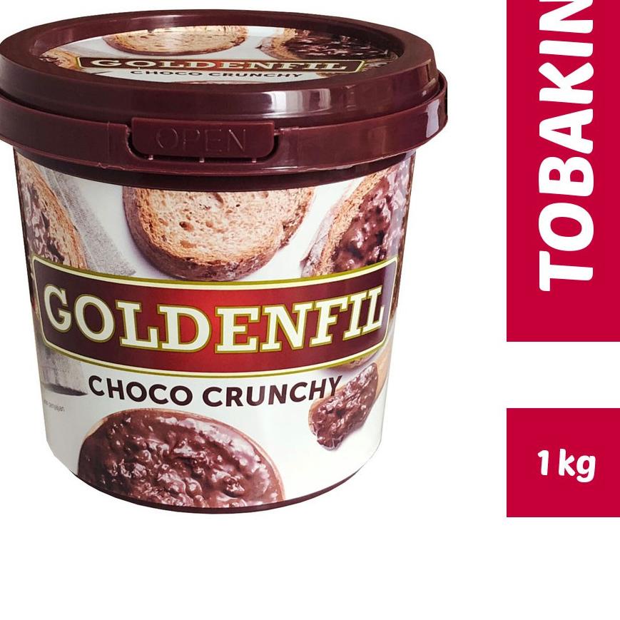 

SALE!!GOLDENFIL Choco Crunchy 1kg selai coklat pasta|RA7