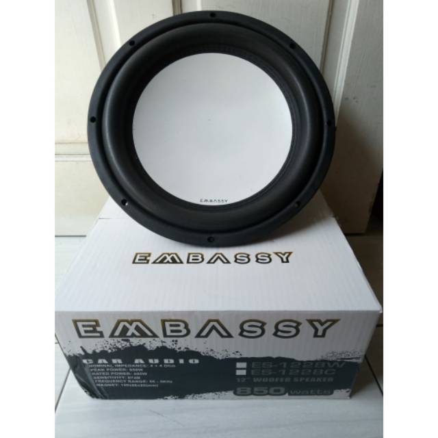 New SUBWOOFER EMBASSY 1228W 12INCH Original