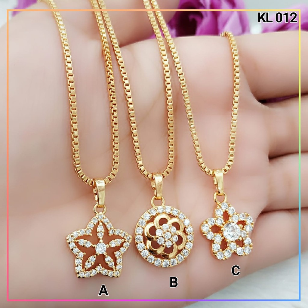 Kalung xuping kalung dewasa lapis emas gold KL 012