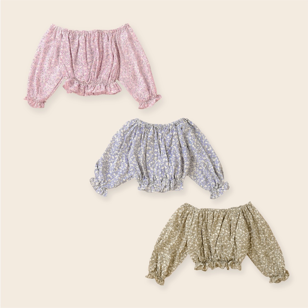 Lucy Top | Baju Atasan Anak Perempuan Little Folk