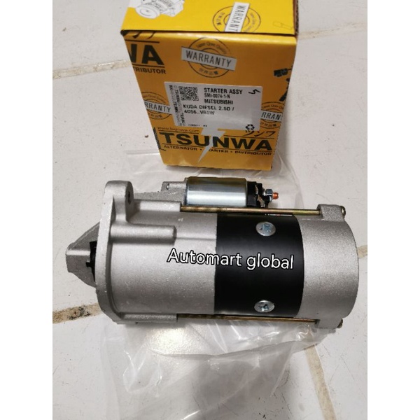 Dinamo starter komplit Mitsubishi kuda diesel L300 diesel 4d56