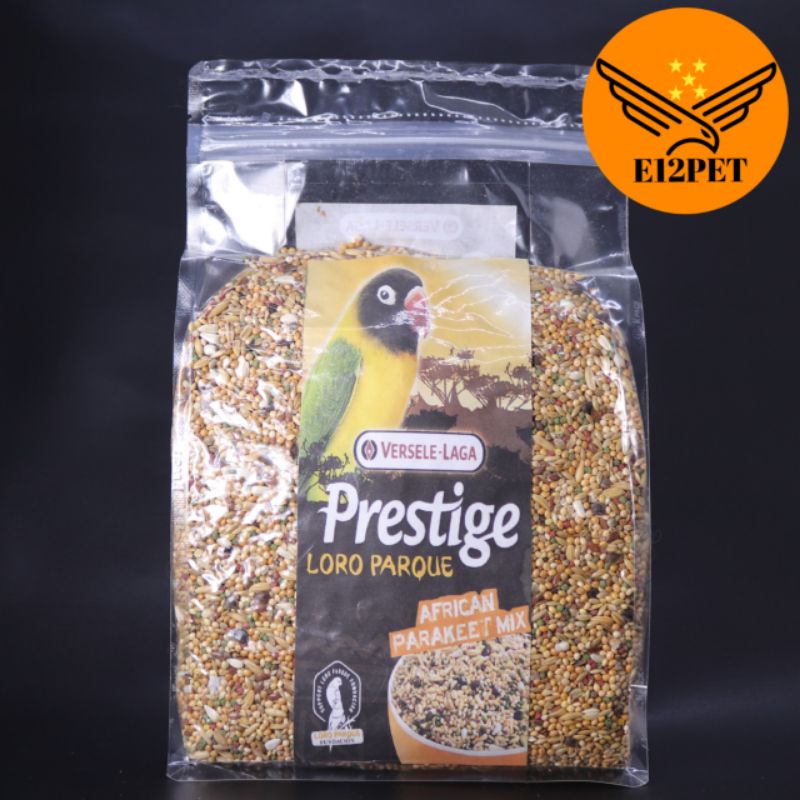 Prestige Lovebird 1kg Loro Parque African Mix For Lovebird Makanan Lovebird / Pakan Lovebird Import