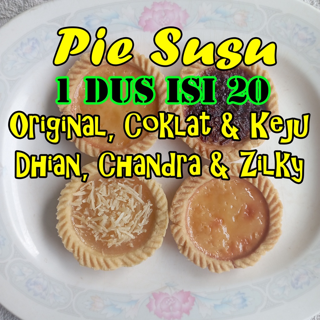 Kue Pie Susu Chandra Candra Isi 20 Asli Bali Bukan Dhian Dian Enak Enaak Enaaak Kueh Pai Pay Piesusu