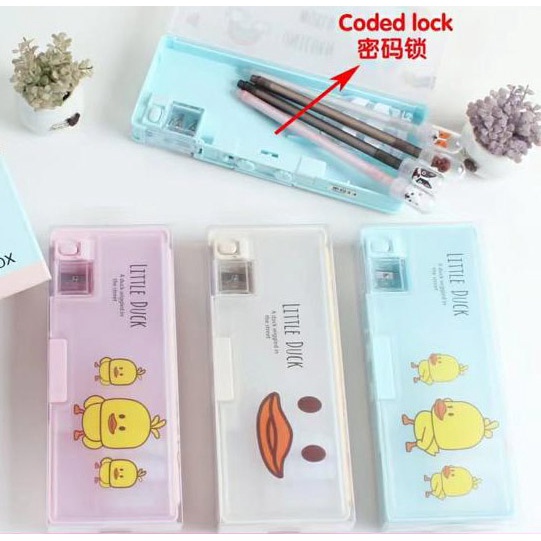 

Kotak Pensil Magnet Kode Password / Pensil Case / Kotak Pen / Kotak Pensil Bisa Kunci / Tempat Pensil