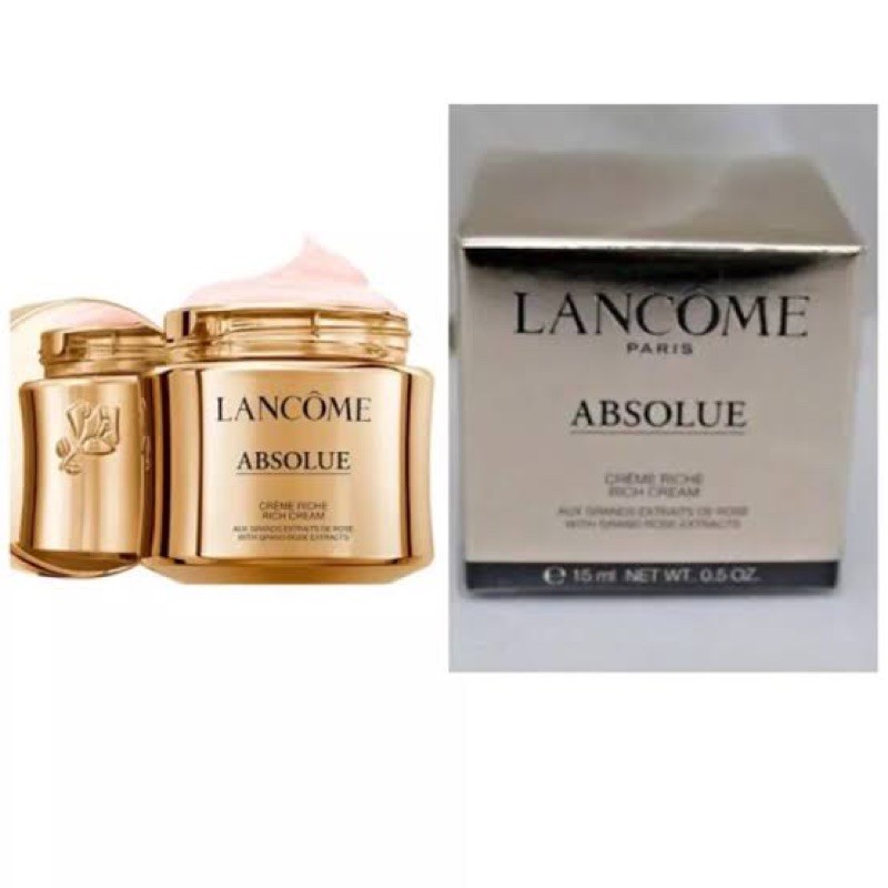 Lancome Absolue Set 3 Items / Lancome soft cream 15 ml / Lancome rich cream 15 ml