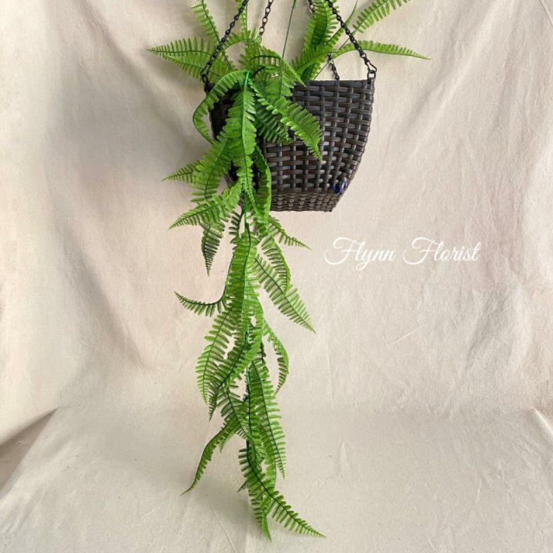 Daun Rambat Garlan Pakis Daun Artificial / Daun Dekorasi / Daun Plastik / Daun Pernikahan